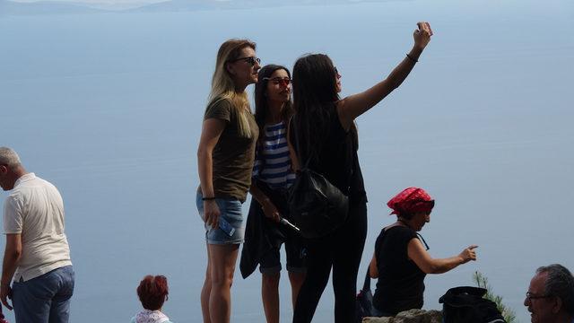 Zeus Altarı'nda tehlikeli fotoğraf çekimi 