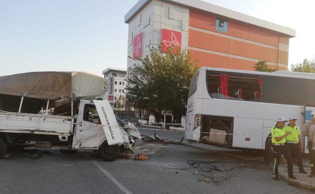 Denizli'de zincirleme kaza: 4 yaralı