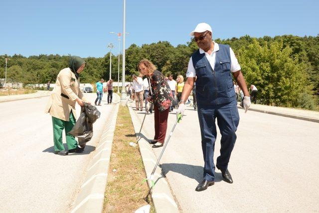 Ruanda Büyükelçisi Düzce Üniversitesi’ne konuk oldu