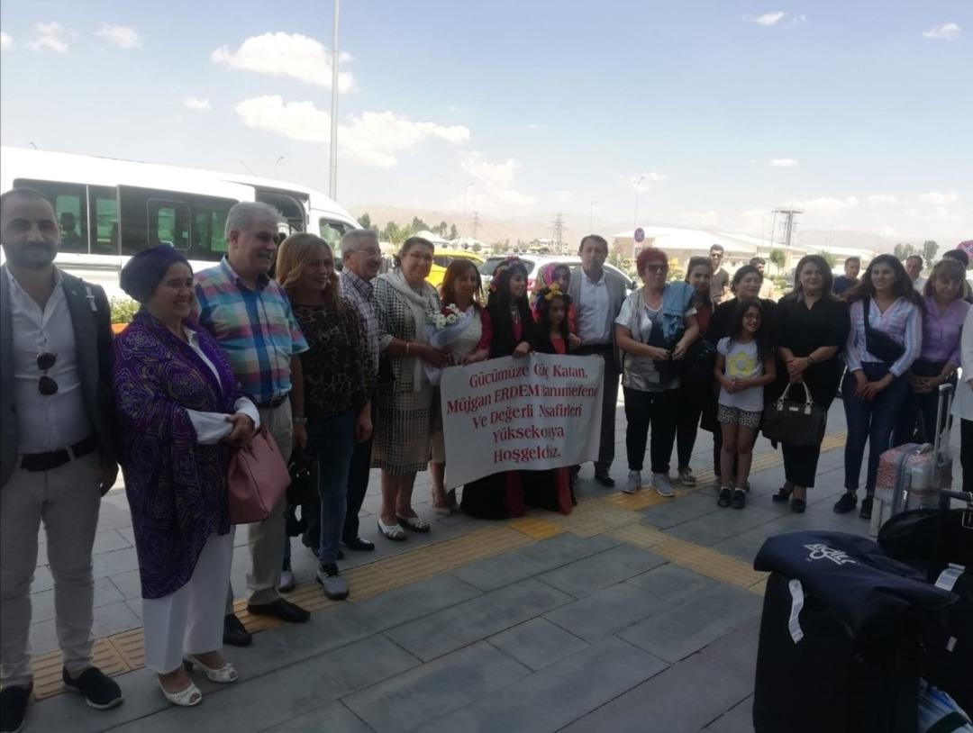 Başkan Edrem&rsquo;den Y&uuml;ksekova ziyareti