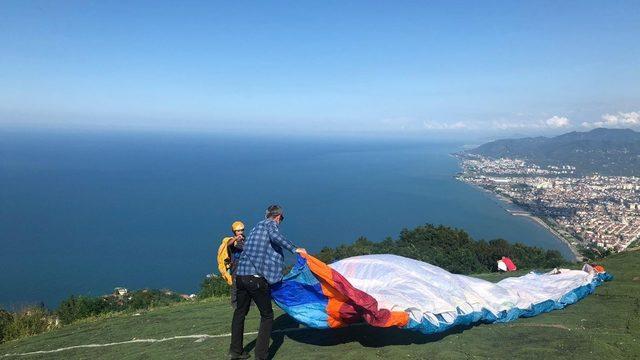 Ordu’da yamaç paraşütü yasağı kalkıyor