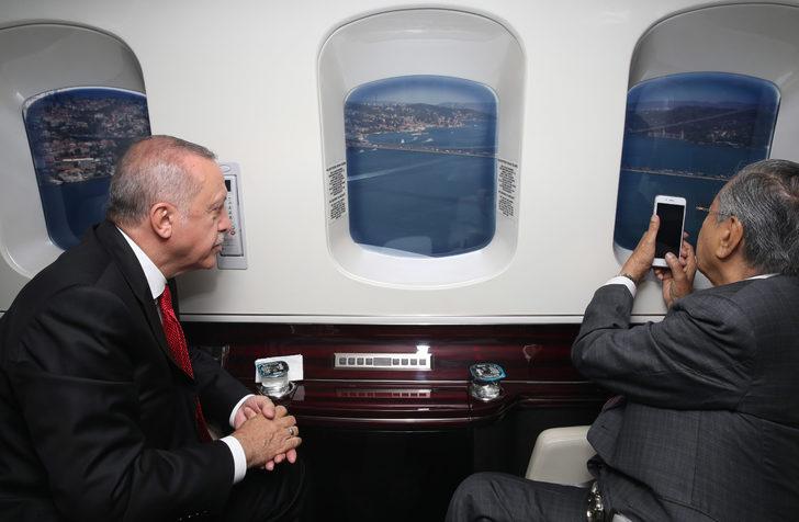 Erdoğan, Malezya Başbakanı'na İstanbul'u havadan tanıttı G2