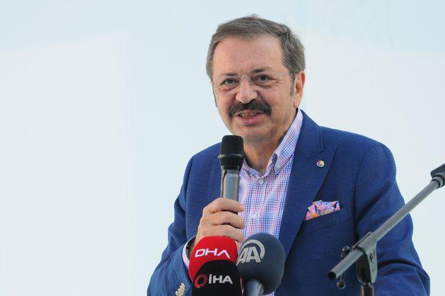 TOBB Başkanı Hisarcıklıoğlu, Kocaeli'de açılışlara katıldı