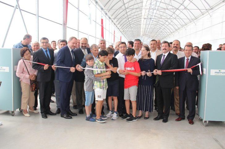 Türkiye’nin fabrika baca atığı ile ısıtılan ilk modern serası hizmete açıldı G2