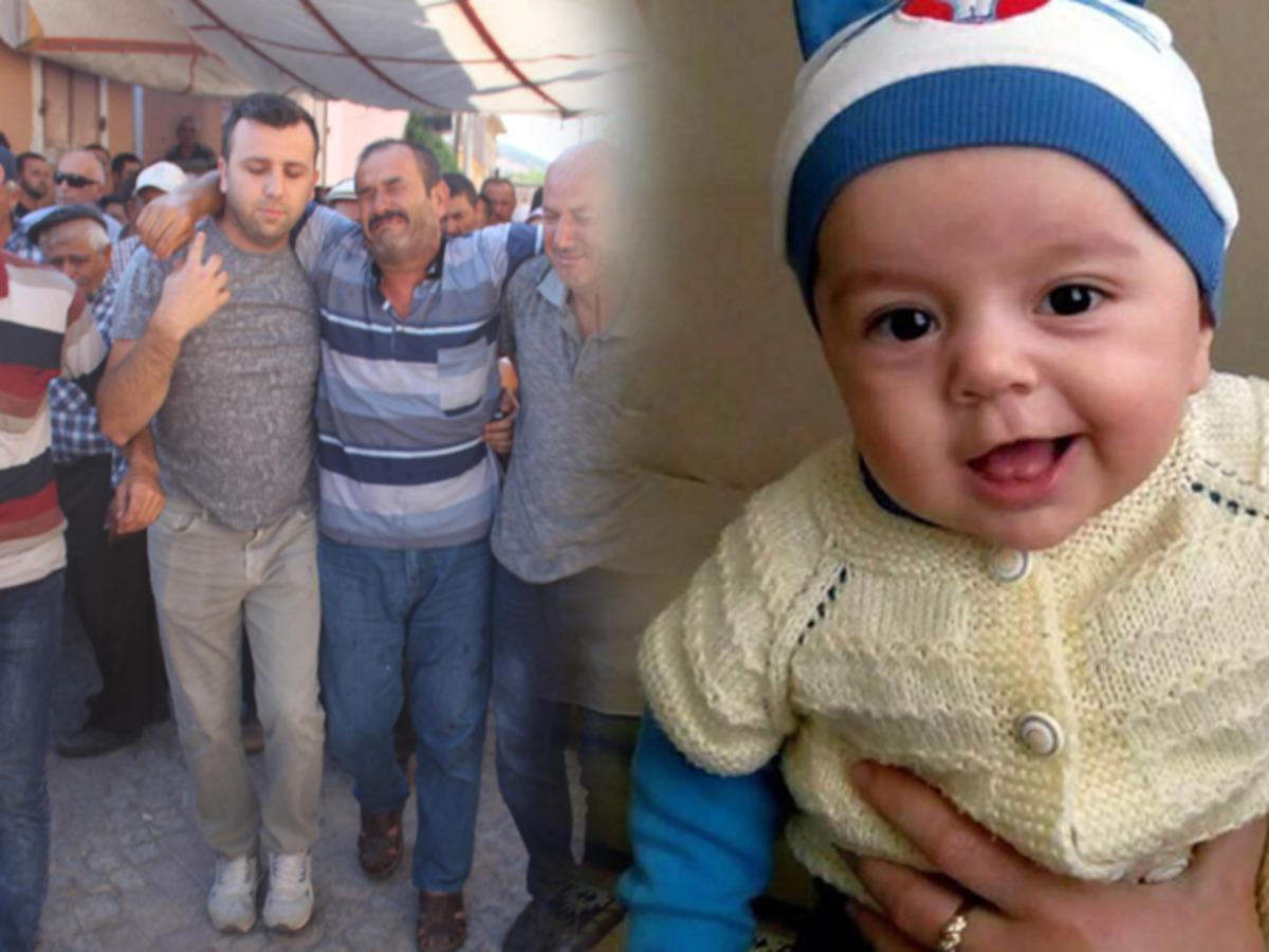 Minik Melih, s&uuml;nnet kıyafetinin pelerini ile son yolculuğuna uğurlandı