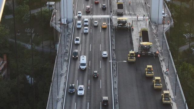 FSM'de asfaltlama çalışmaları sona erdi (Havadan fotoğraflarla)