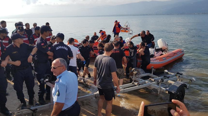 Sapanca G&ouml;l&uuml;'nde kaybolan Eren'in cansız bedeni bulundu