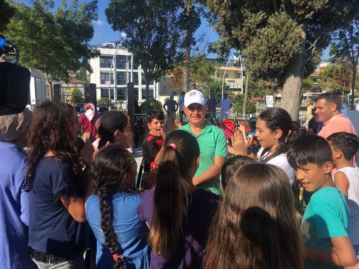 İsmini çocukların belirlediği Turist Ömer Parkı açıldı G5