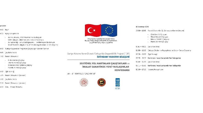 Sektörel Yol Haritaları ve İmalat Sanayinde Yeni Yaklaşımlar Çalıştayları