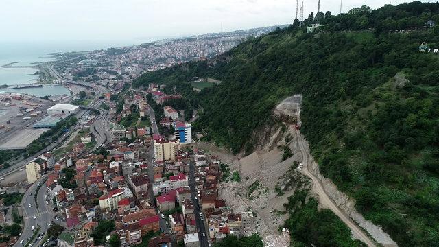 Doğal sit alanı Boztepe'de tünel ve yol inşaatına tepki