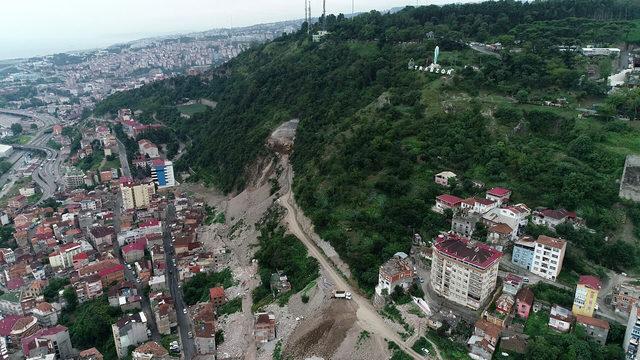 Doğal sit alanı Boztepe'de tünel ve yol inşaatına tepki