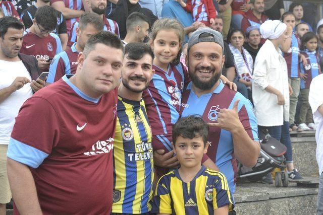 Taraftarların ilgisi Trabzonspor mutlu etti