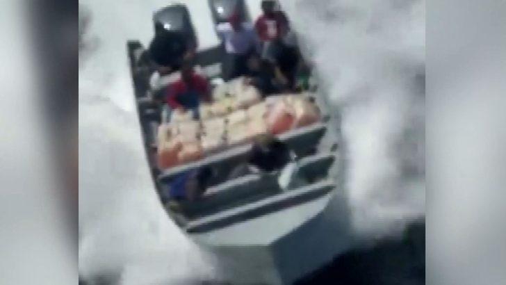 ABD sahil güvenlik ekipleri, tonlarca kokain ele geçirdi G4