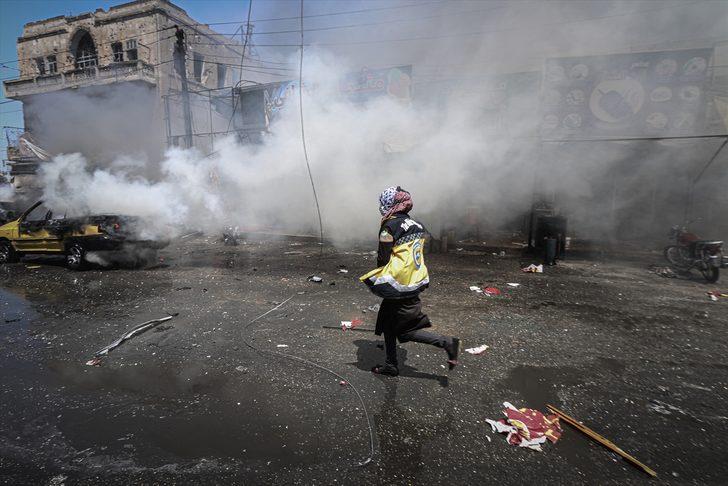 İdlib'de hava saldırısı! Çok sayıda ölü ve yaralı var G3