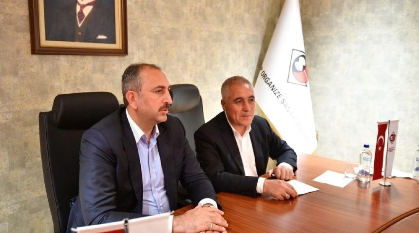 Bakan G&uuml;l&rsquo;den OSB&rsquo;ye hayırlı olsun ziyareti