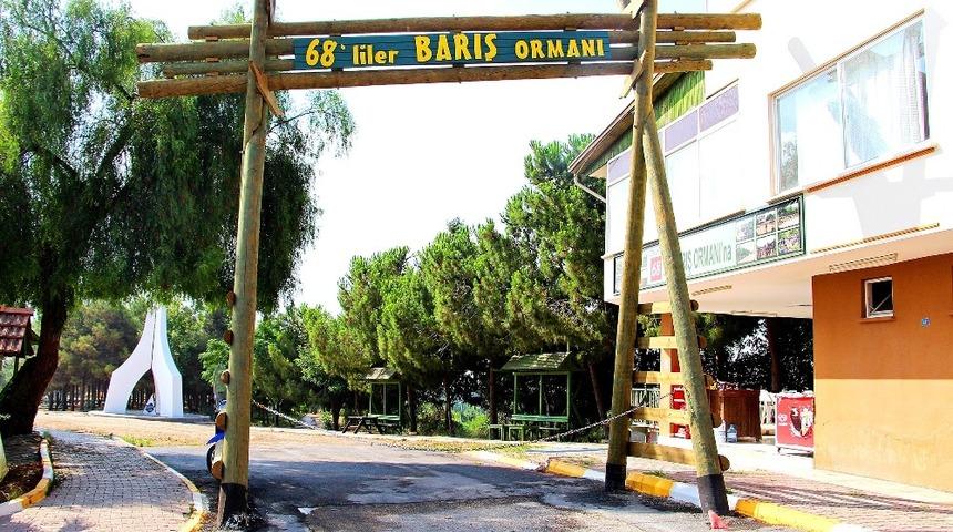 68&rsquo;liler Barış Ormanı yeniden doğa ve sporun merkezi oluyor