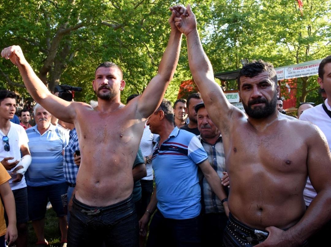 Ege&rsquo;nin Kırkpınar&rsquo;ında Başpehlivan Yanatman