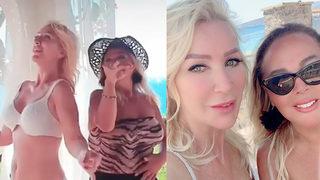 Seda Sayan ve Safiye Soyman'dan oryantal dans!