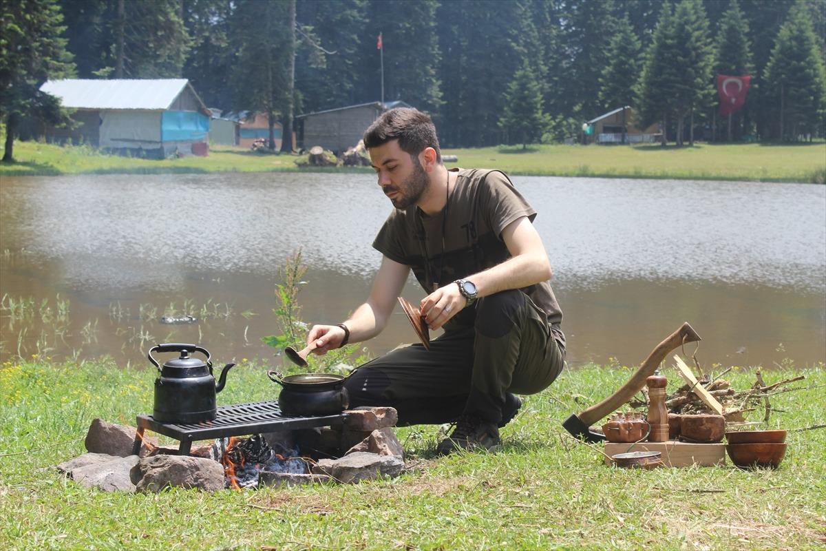 Şehir hayatından sıkıldı, yaylalarda yaşamaya başladı