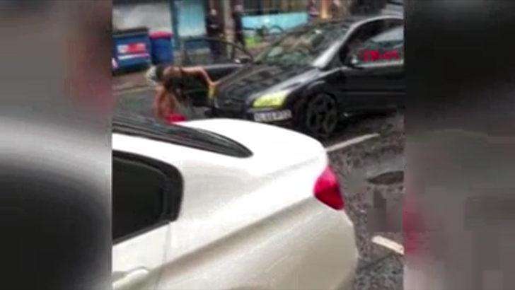 Yol kavgası, trafik terörüne dönüştü! G2