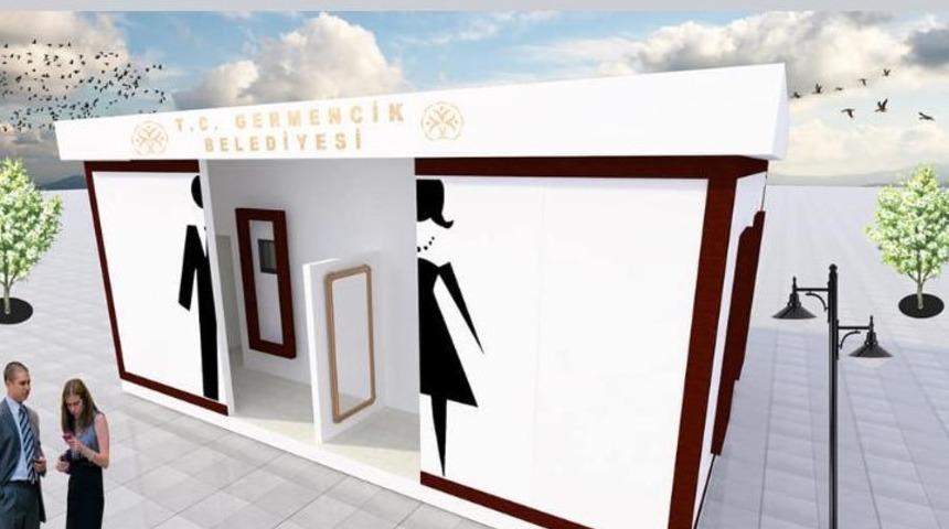 Germencik&rsquo;te tuvalet tartışması