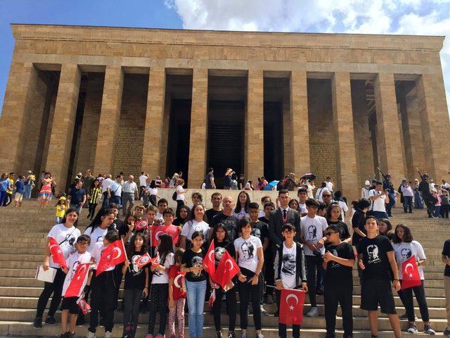 Muratpaşalı öğrenciler Anıtkabir’de