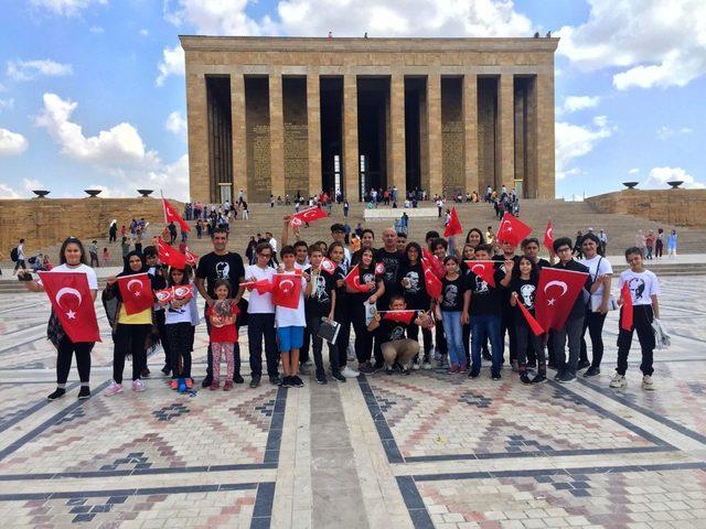 Muratpaşalı öğrenciler Anıtkabir’de