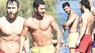  Kaan Yıldırım ve Seçkin Özdemir'den kas şov!