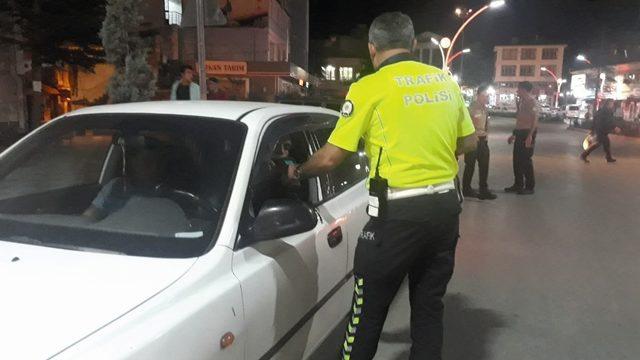 Sungurlu polisinden trafik denetimi