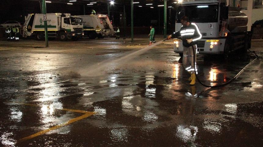 Pazaryerlerinde özel temizlik