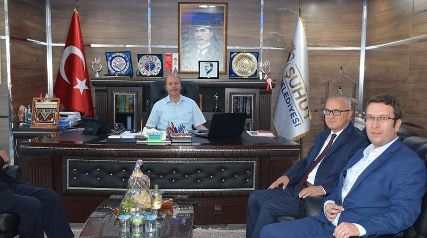 M&uuml;d&uuml;r &Ccedil;atal&rsquo;dan Başkan Bozkurt&rsquo;a ziyaret
