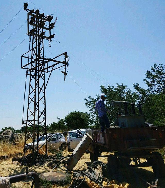 Şanlıurfa’da yine kaçak mobil trafo ele geçirildi