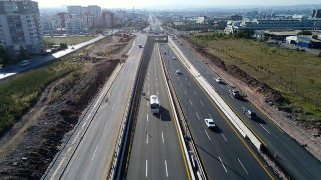 Ayaş Yolu-Sincan OSB önü alt geçidi trafiğe açıldı