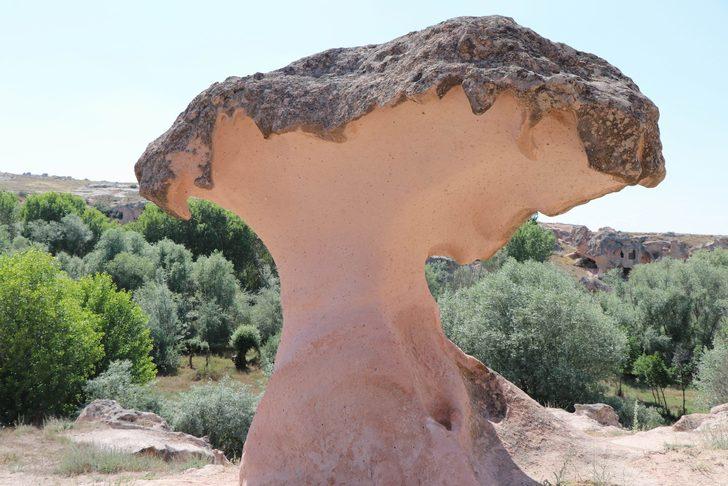 Mantar şeklindeki peribacasına büyük ilgi G4