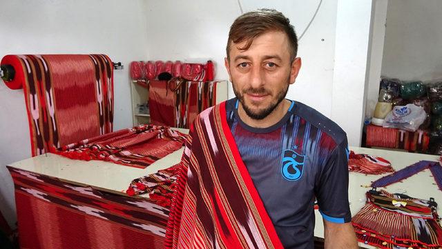 Trabzonspor tanıtımıyla 'keşan' dokumaya ilgi arttı