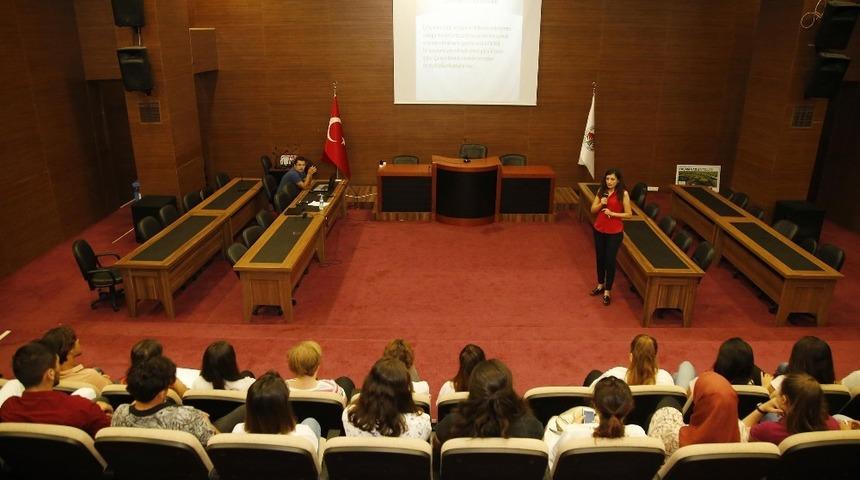 Döşemealtı’nda stajyerlere iş sağlığı ve güvenliği eğitimi