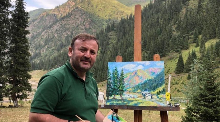 Tanrı Dağları’nı çizen vekil