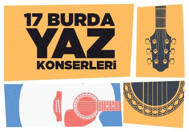 17 Burda’da yaz konserleri devam ediyor