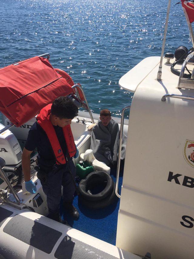 Şambrel ile Yunan adasına gitmek isterken yakalandı