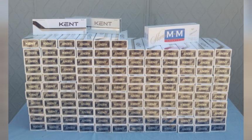 İran sınırında 3 bin 540 paket ka&ccedil;ak sigara ele ge&ccedil;irildi