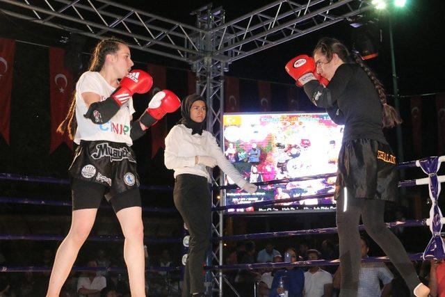 Yahyalı’da Muaythai rüzgarı esti