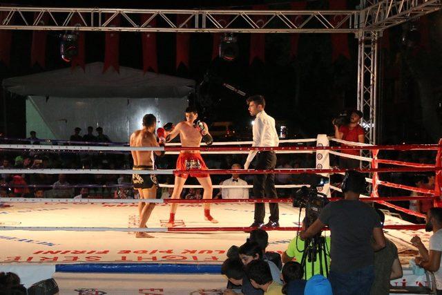 Yahyalı’da Muaythai rüzgarı esti