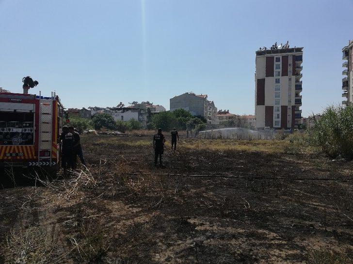 Aydın’daki yangın evlere sıçramadan söndürüldü G1