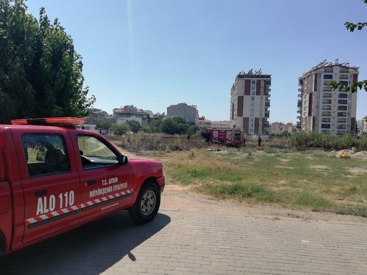 Aydın’daki yangın evlere sıçramadan söndürüldü G2