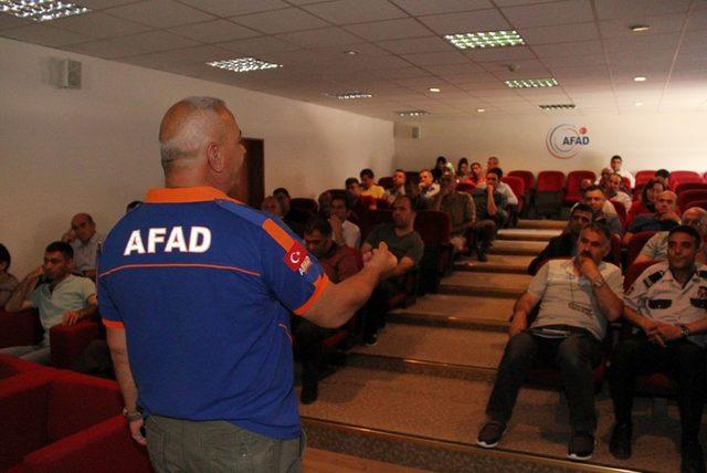 AFAD'dan 'şüpheli posta' eğitimi