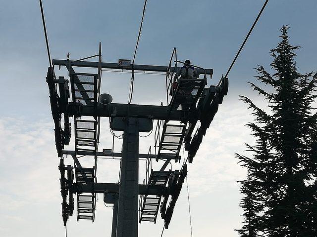 SAMULAŞ’TAN teleferiklere ağır bakım