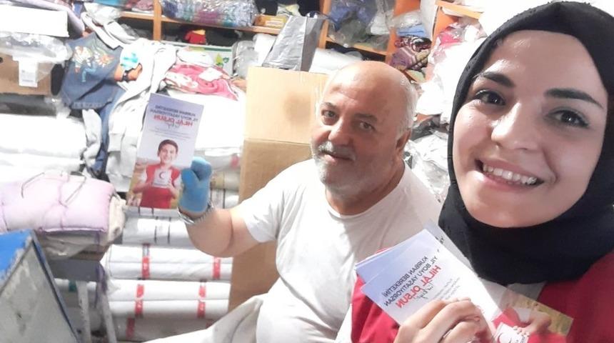 &Uuml;niversiteli &ouml;ğrencilerden &ouml;rnek davranış