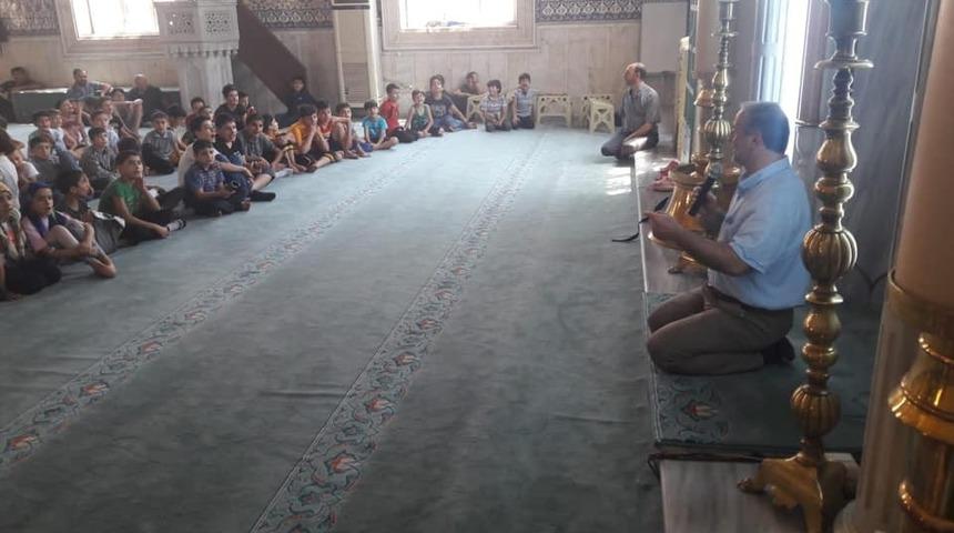 Cami Çocuk ve Aile buluşması programı düzenlendi