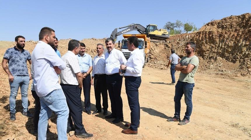 3 bin 500 tonluk yeni su deposunun temel kazısına başlandı