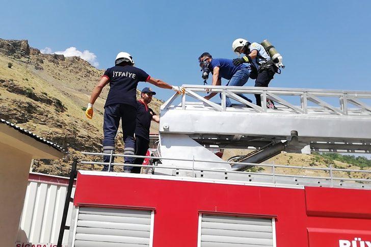 Hastanede yangın tatbikatı G1